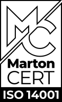 Marton CERT ISO 14001 környezetközpontú irányítási tanúsítás